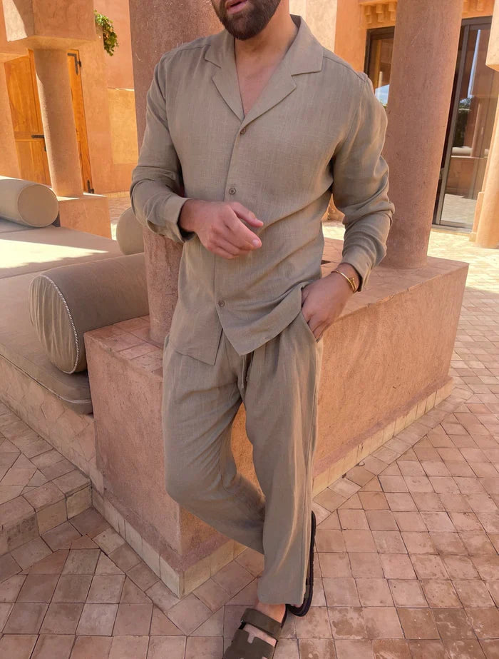 Linen Lounge Set
