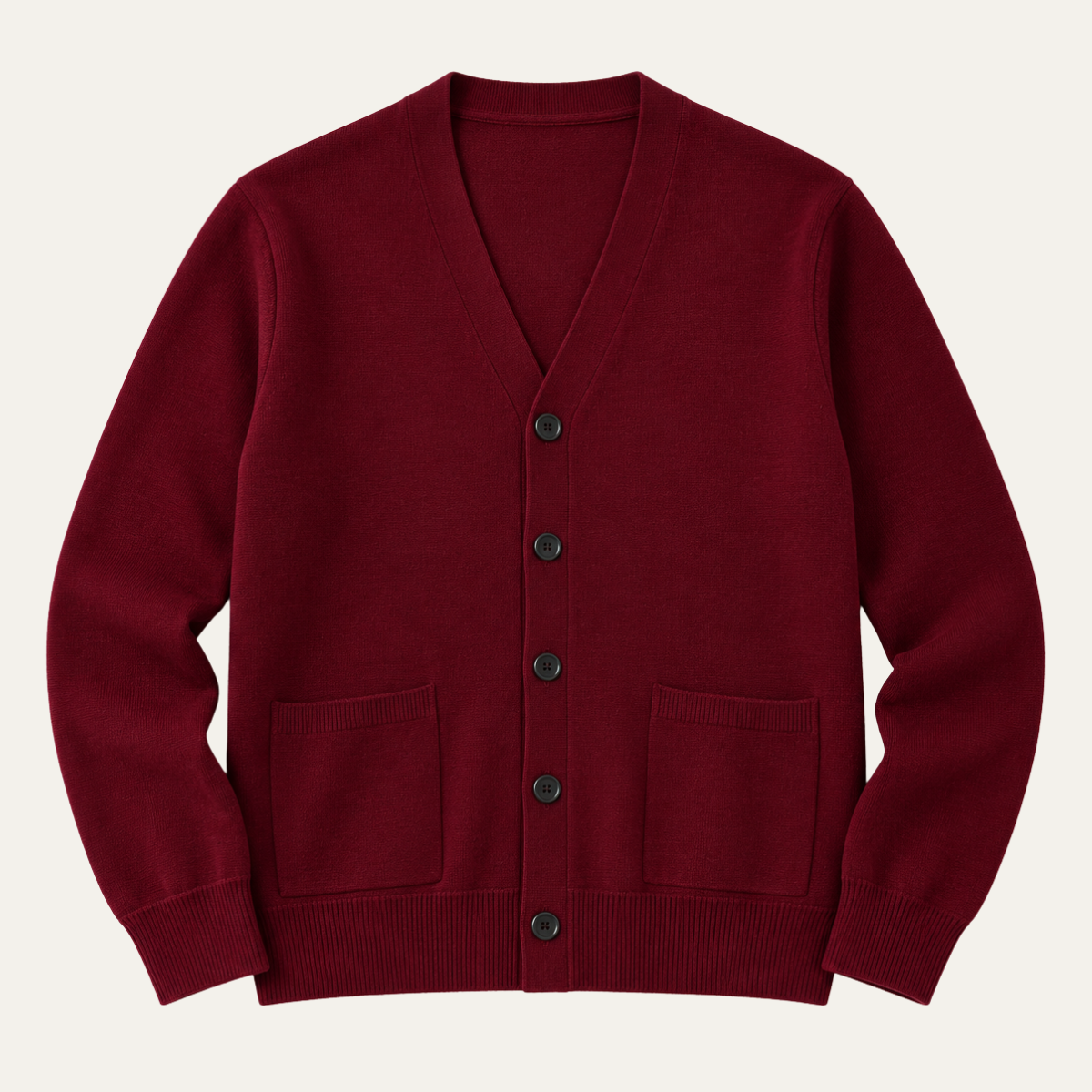 Men's Button Up Cardigan Sweater – V Neck