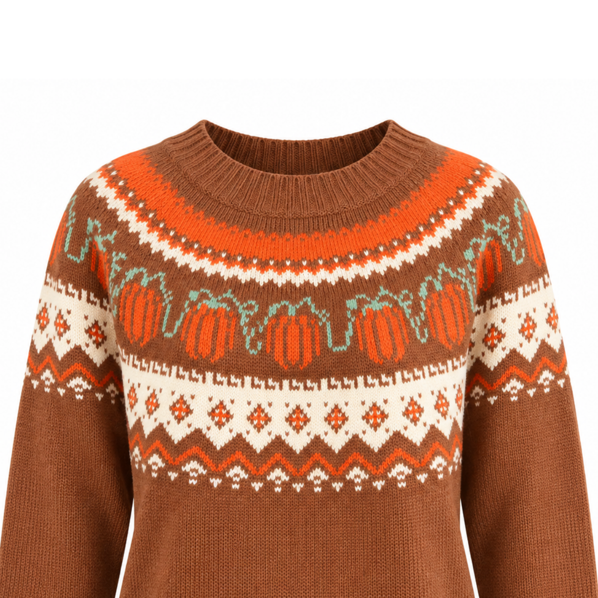 Women's Soft Loose Crew Knit