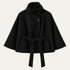 Women's High Neck Cape Coat