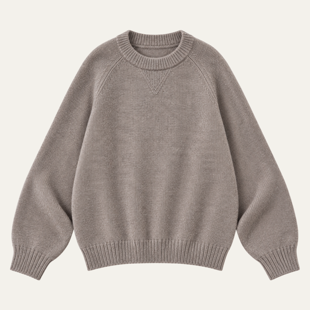 Women's Round Neck Cashmere Knit