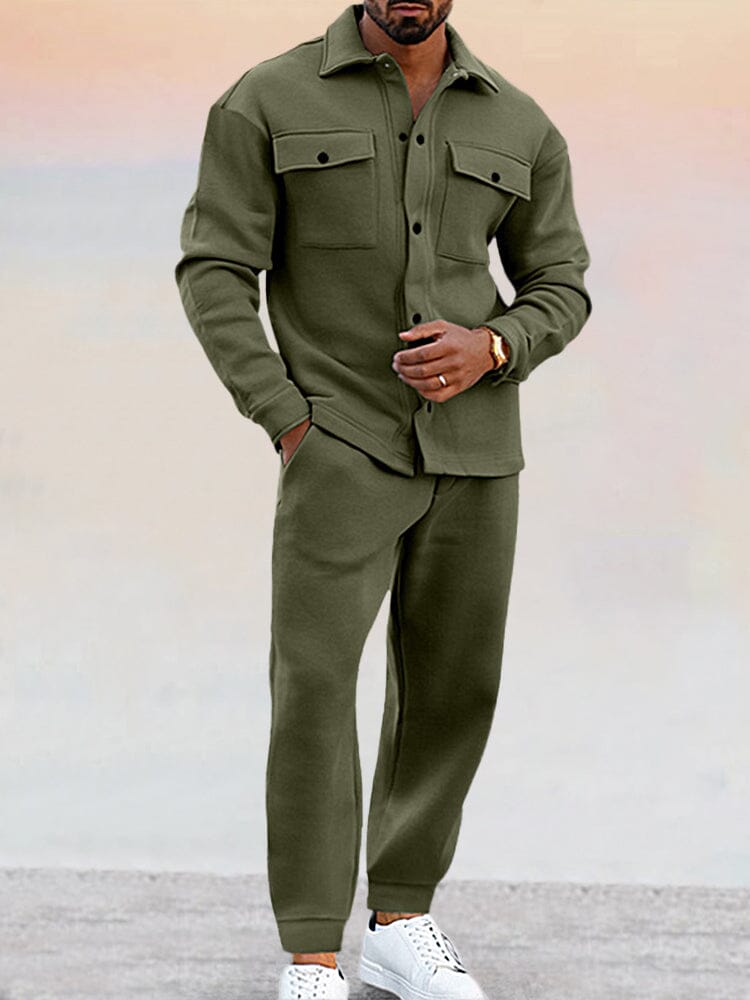 Modern Men's Tracksuit – Stylish Two-Piece Set for Casual Wear, Tailored Comfort, Easy Care 3