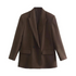 Women's Oversized Longline Blazer