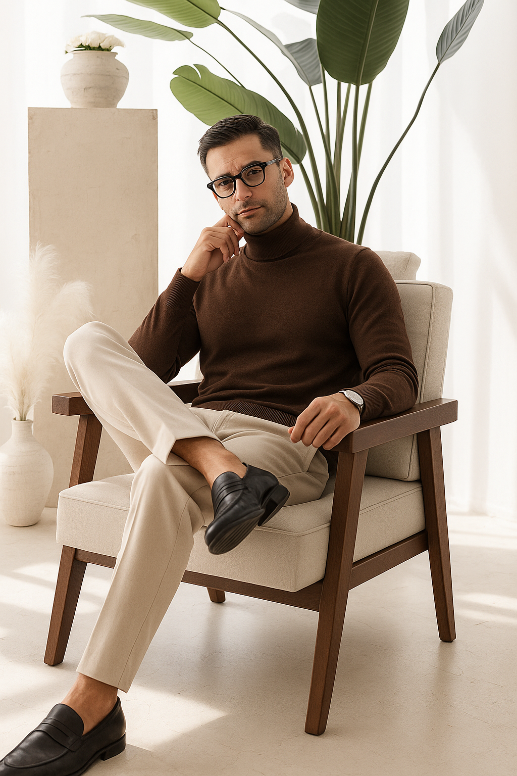 Luxury Wool Blend Sweater