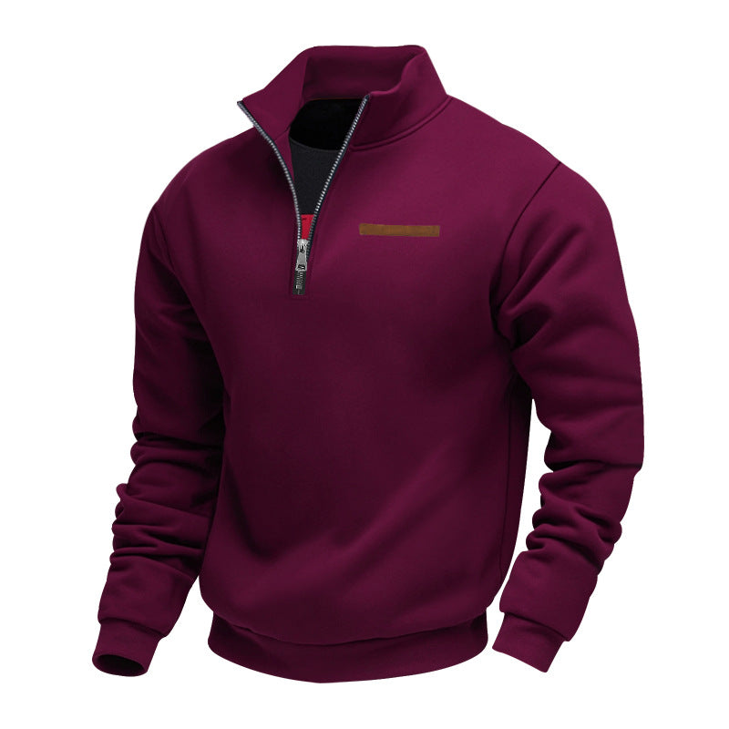 Men’s Zip-Neck Sweater | Relaxed