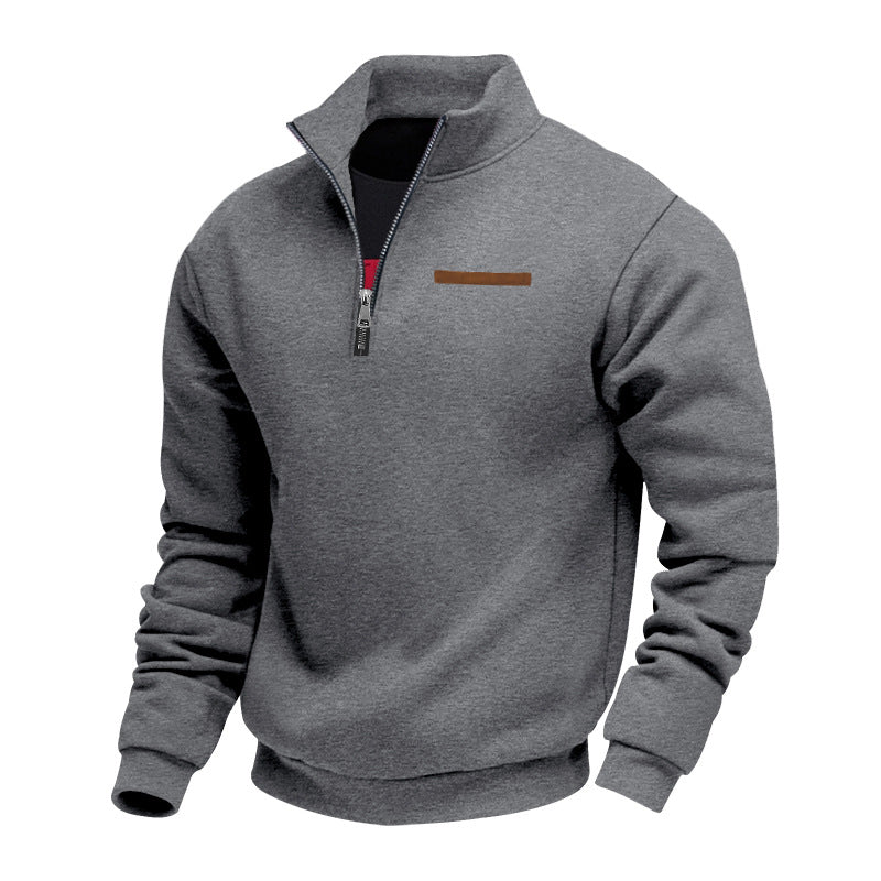 Men’s Zip-Neck Sweater | Relaxed