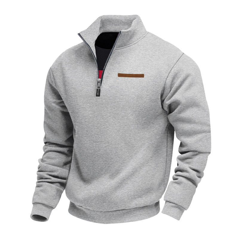Men’s Zip-Neck Sweater | Relaxed