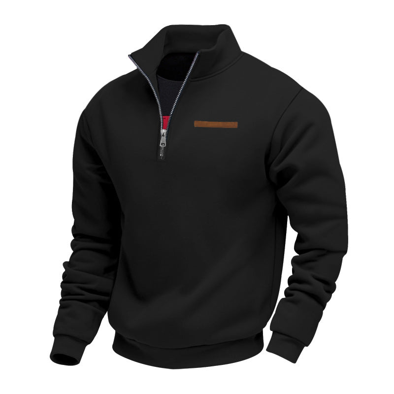 Men’s Zip-Neck Sweater | Relaxed
