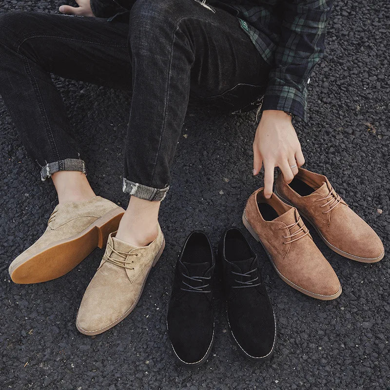 Men’s Suede Oxford Shoes | Comfortable