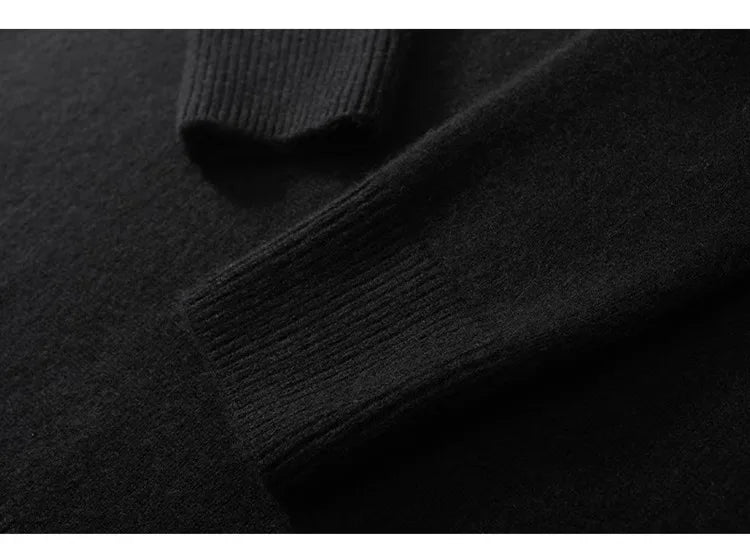 Women's High Neck Cashmere Blend Knit