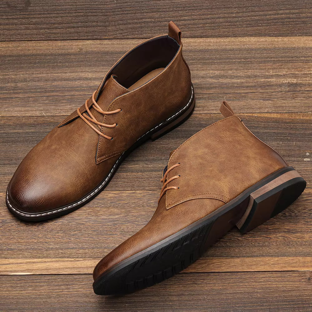 Men's Lace Up Boots – Classic Ankle Height