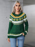 Women's Soft Loose Crew Knit
