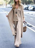 Women's Halter and Pants Three Piece