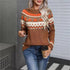Women's Soft Loose Crew Knit