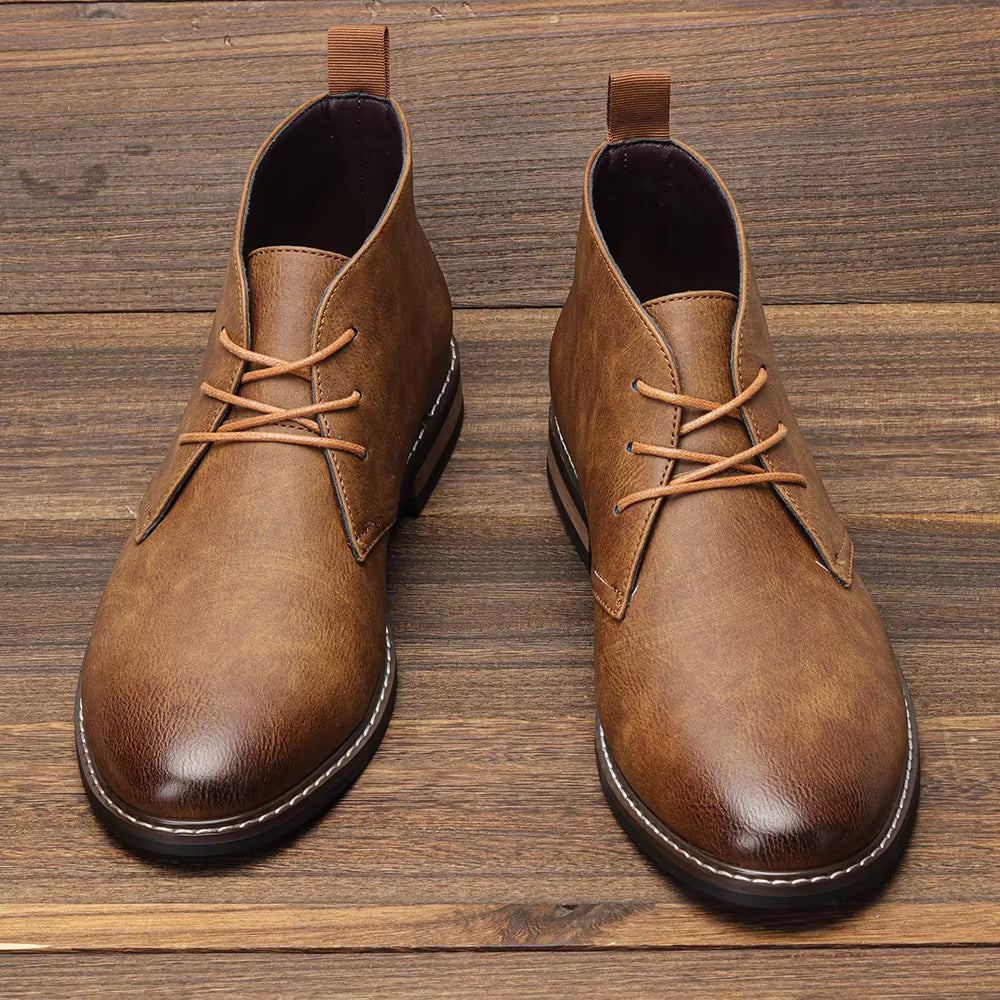 Men's Lace Up Boots – Classic Ankle Height