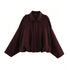 Women's Batwing Suede Coat