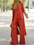 Women's Halter and Pants Three Piece