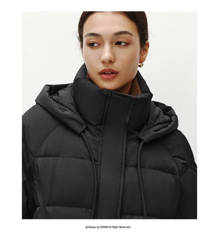 Women's Loose Long Down Coat