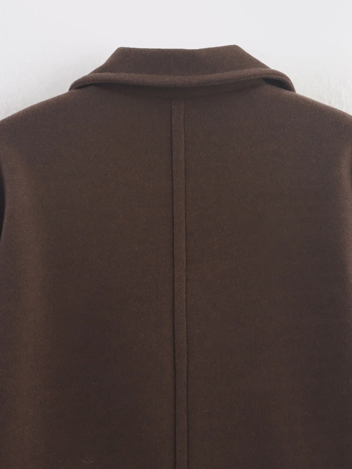 Women's Notch Neck Wool Coat
