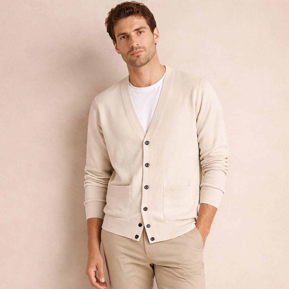 The Mayfair Cashmere Cardigan for Men