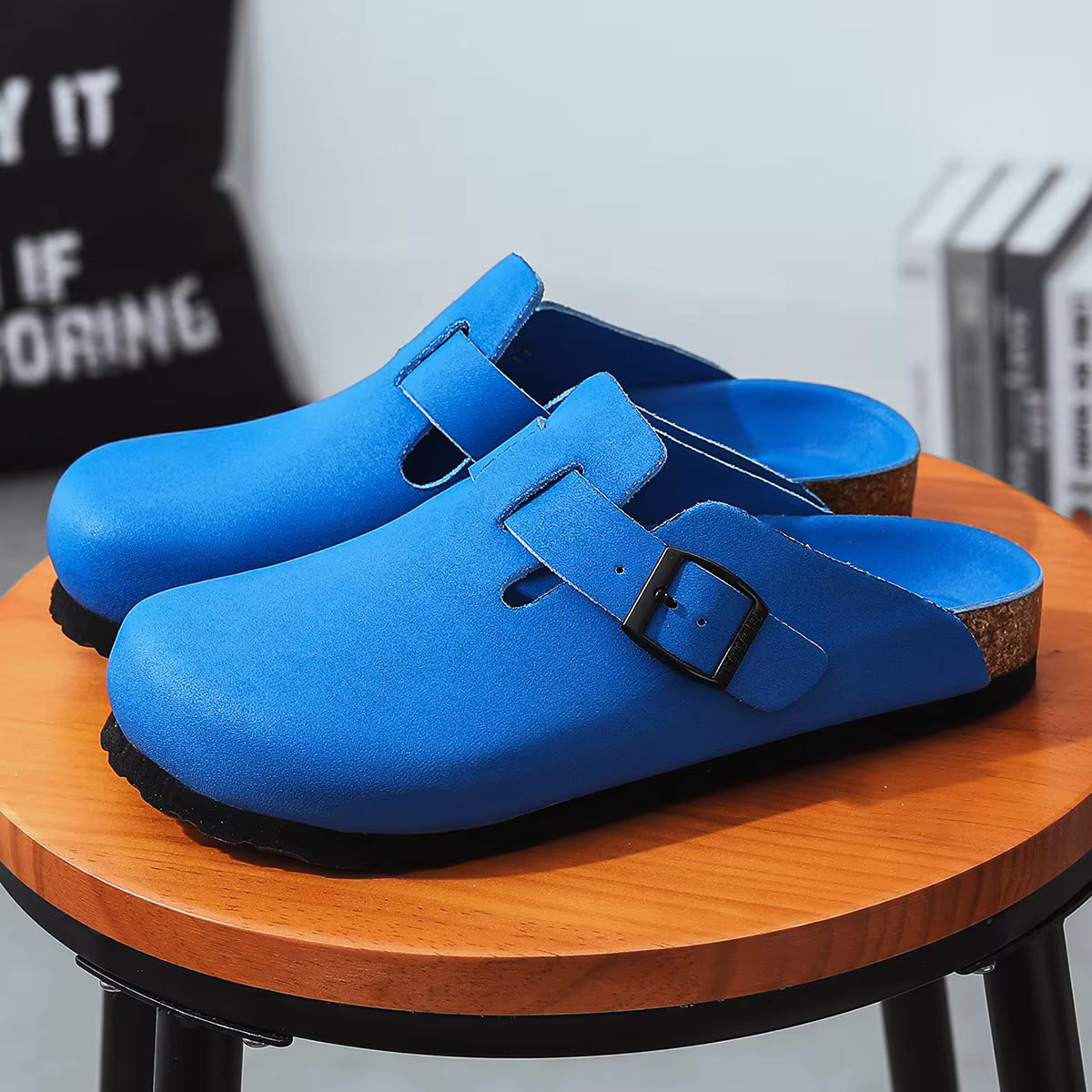 Men's Arch Support Clogs – Cork Buckle