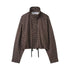 Women's Short Polka Dot Coat