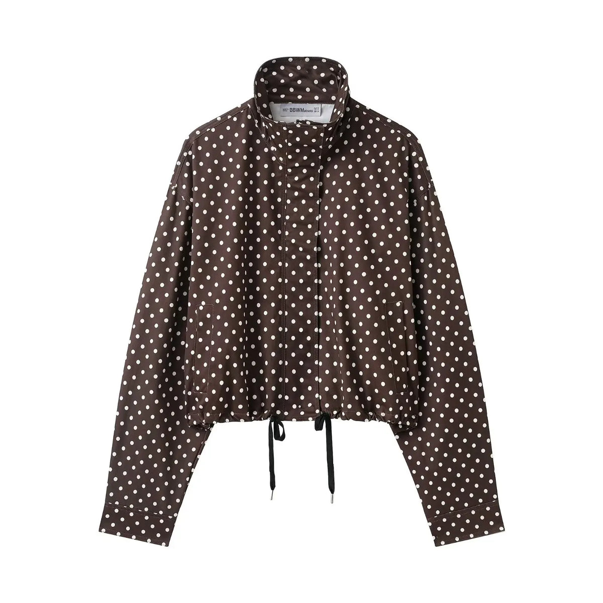 Women's Short Polka Dot Coat