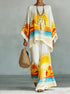 Women's Printed Wide Leg Two Piece