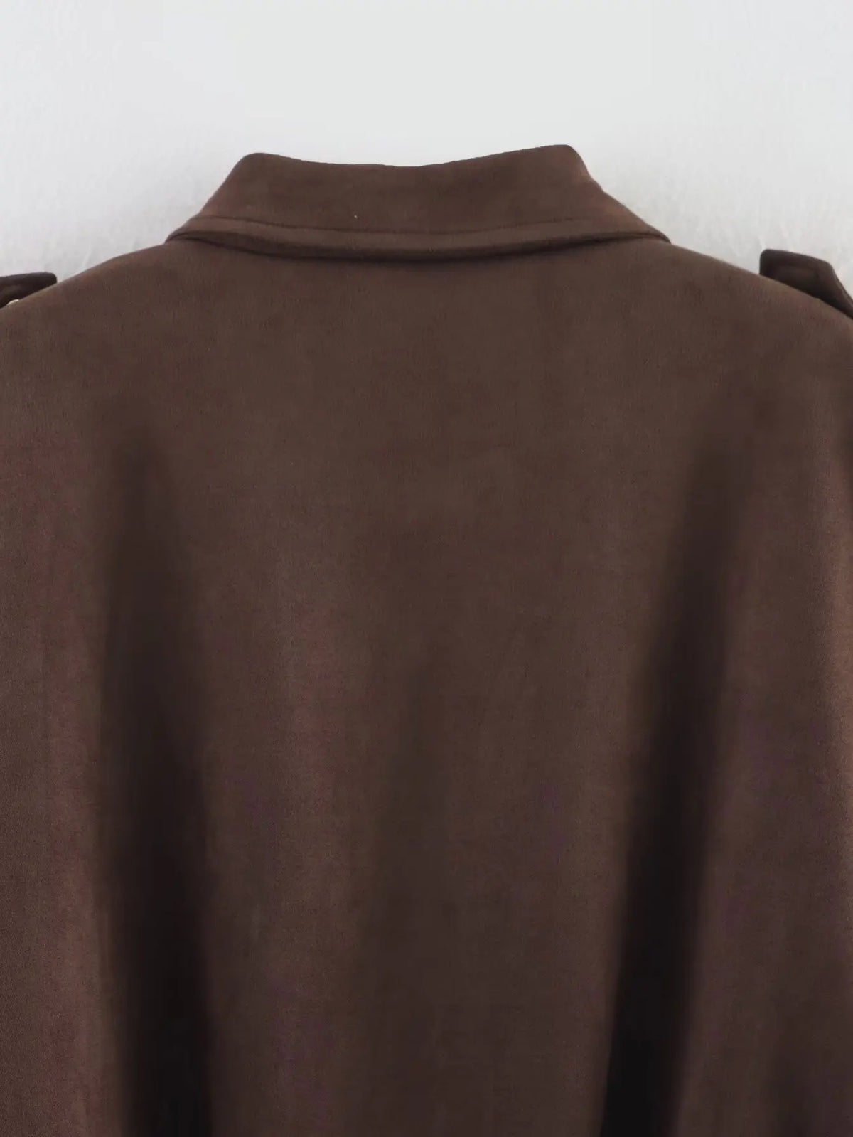Women's Batwing Suede Coat
