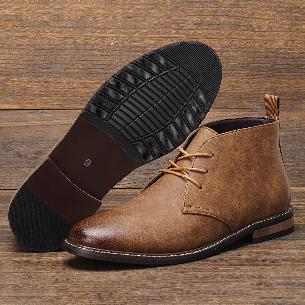 Men's Lace Up Boots – Classic Ankle Height