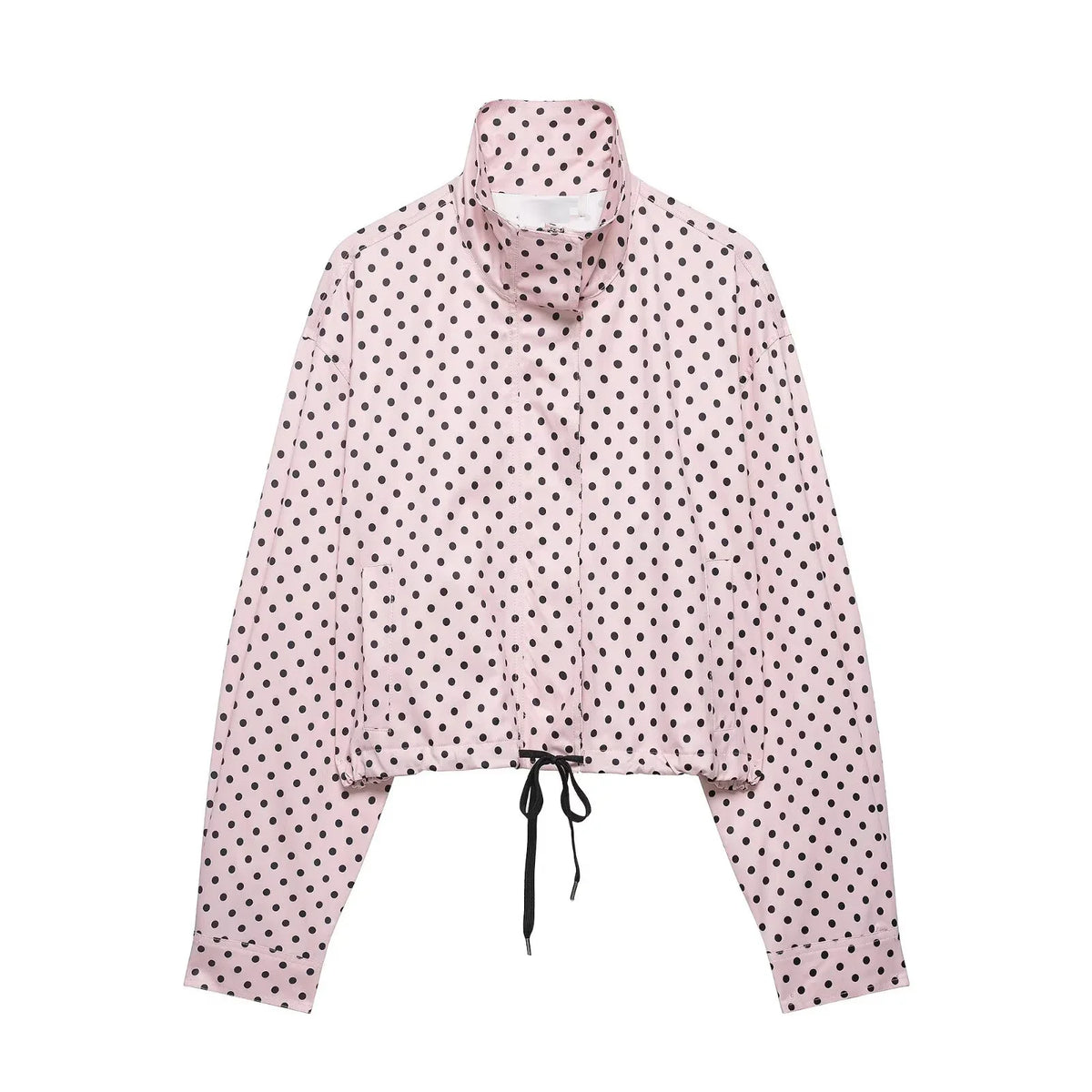 Women's Short Polka Dot Coat