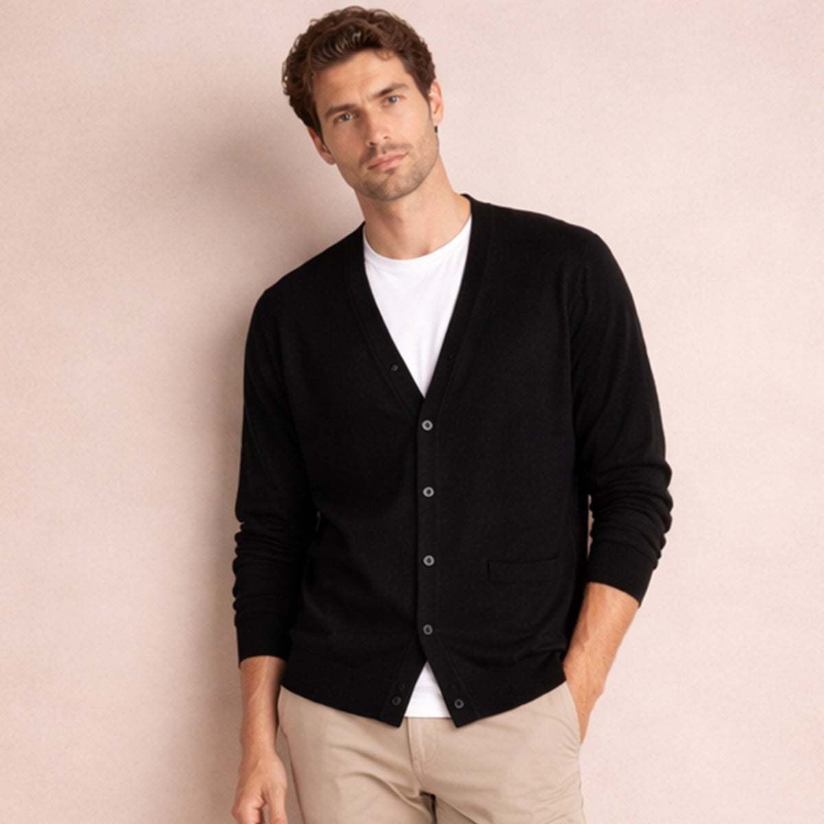 The Mayfair Cashmere Cardigan for Men