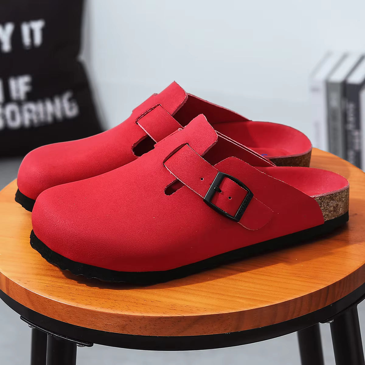 Men's Arch Support Clogs – Cork Buckle