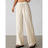Women's Wide Leg Striped Trousers