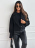 Women's Cropped Wool Double Breasted