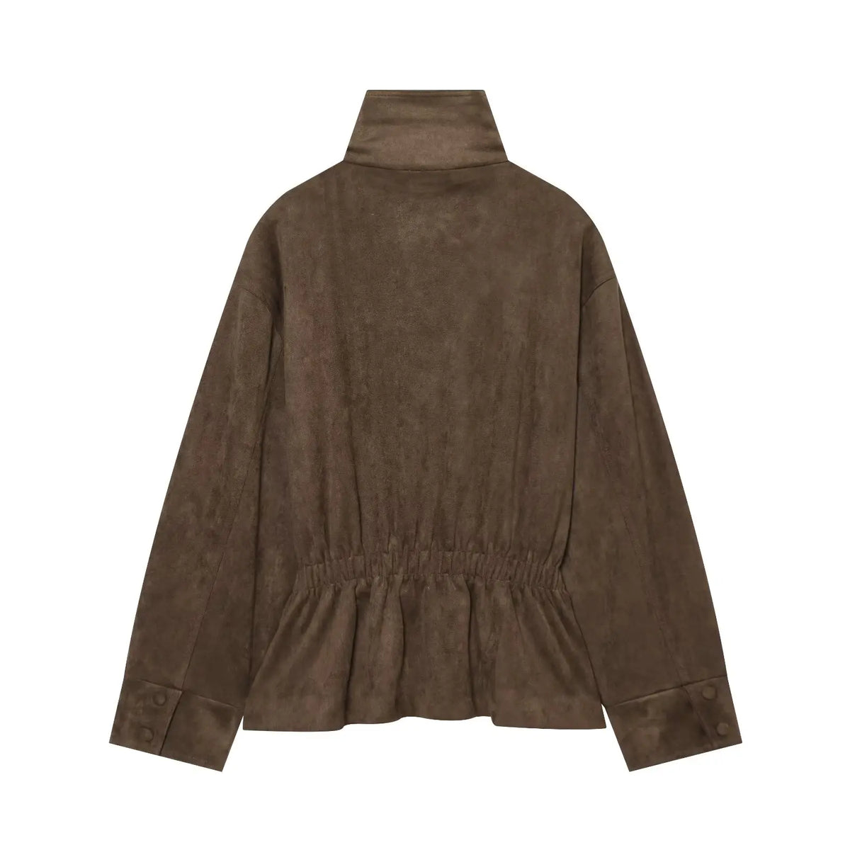 Women's High Neck Faux Fur Coat