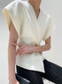 Women's Structured Blazer Top