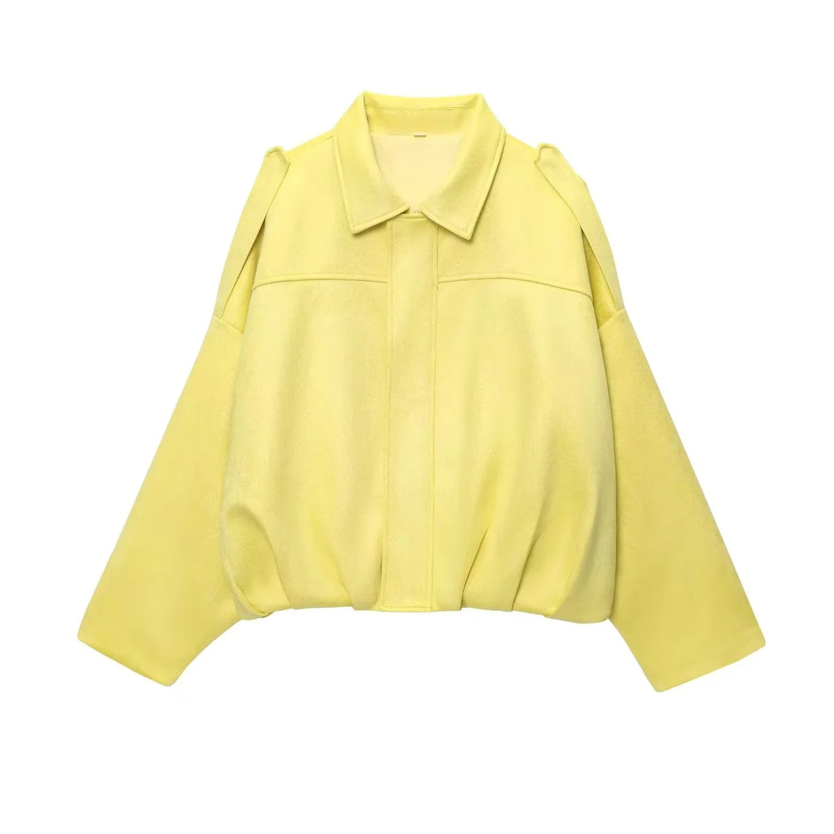 Women's Batwing Suede Coat