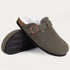 Men's Winter Clogs – Fleece Lined Suede