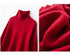 Women's High Neck Cashmere Blend Knit