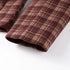 Women's Checked Stand Collar Coat