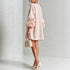 Women's Lantern Sleeve Linen Mini