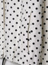Women's Short Polka Dot Coat