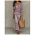 Women's Slip Skirt and Knit Two Piece