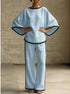 Women's Batwing Linen Two Piece