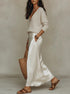Women's Slip Skirt and Knit Two Piece