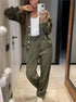 Women's V Neck Knit Two Piece