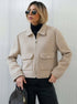 Women's Straight Cut Zip Winter Coat