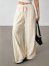 Women's Wide Leg Striped Trousers