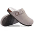 Men's Winter Clogs – Fleece Lined Suede